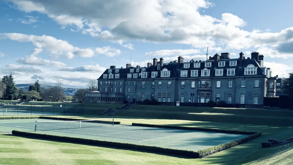 Gleneagles Hotel, Scotland.