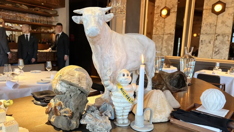 The Ledbury dining room