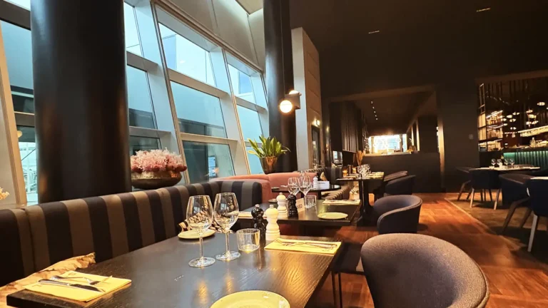 Dining room at The Social Bar & Bistro, Clarion Copenhagen Airport