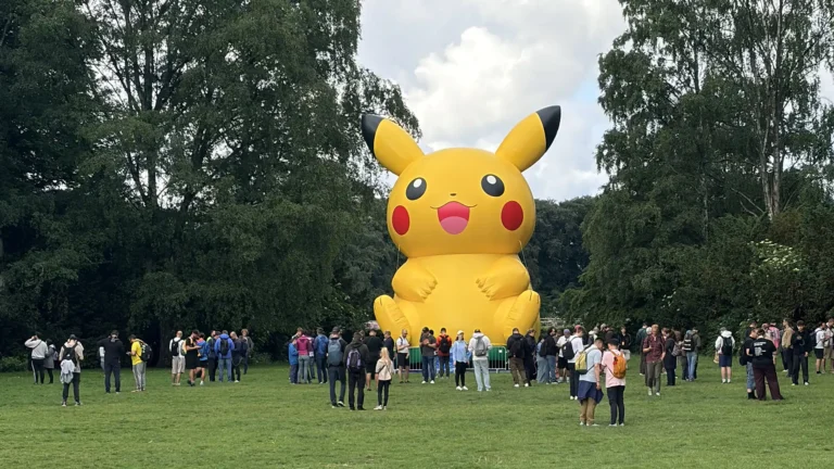 Pikachu Pokemon Go fest inCopenhagen